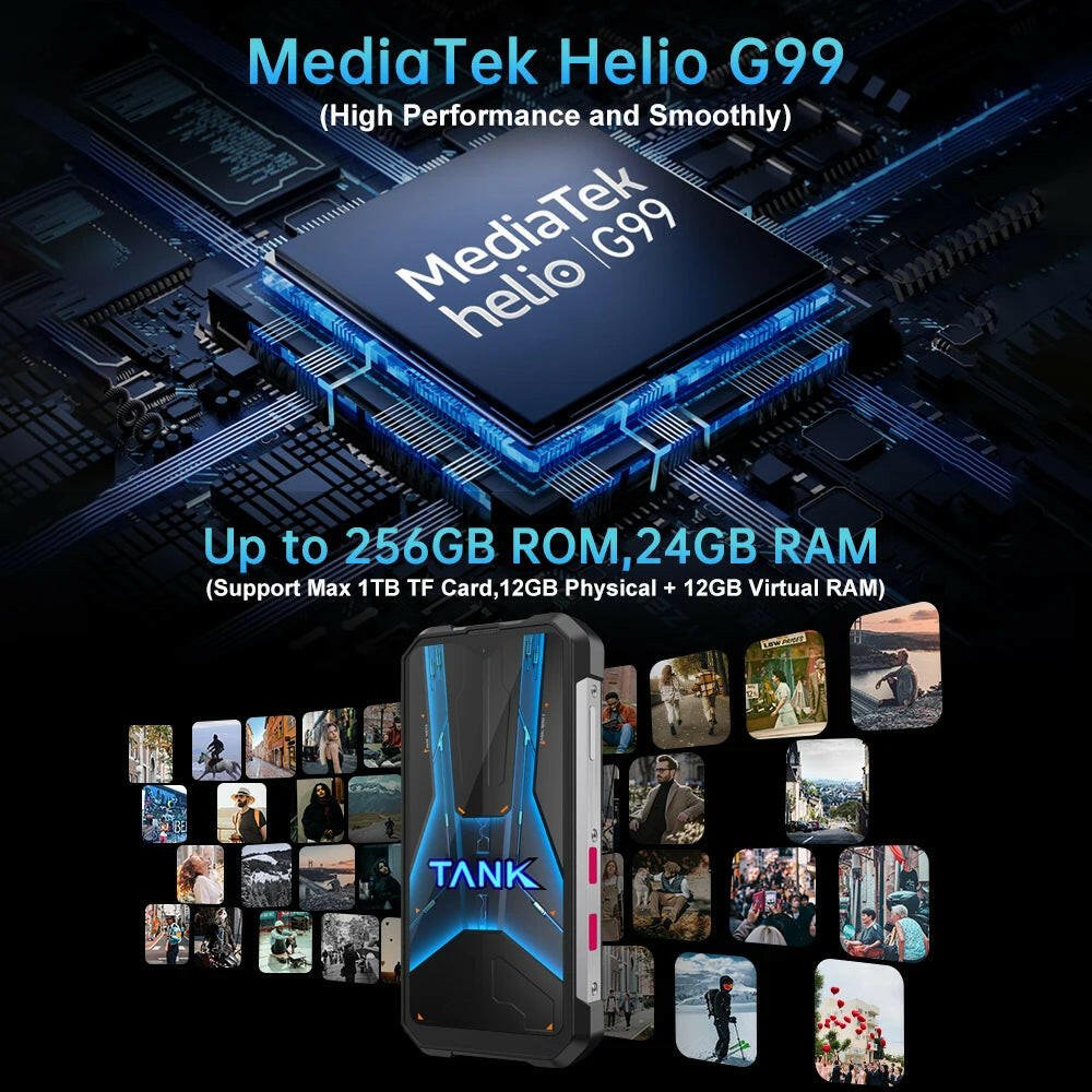 TANK Mini - High Performance Mini Rugged Phone - 8849 Official Store