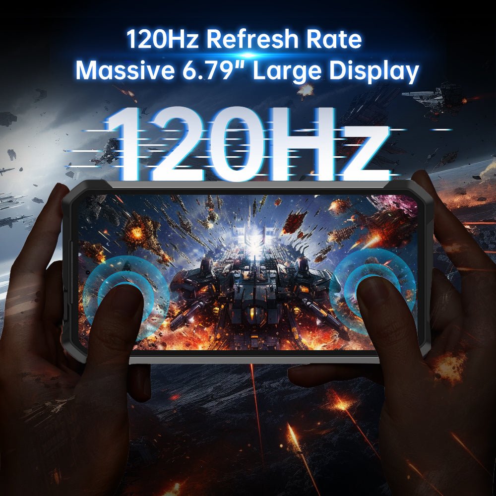 SHARK 3 - 5G Rugged Phone with Dimensity 8300, 120HZ AMOLED Screen, and USB 3.0 - 8849 Official Store