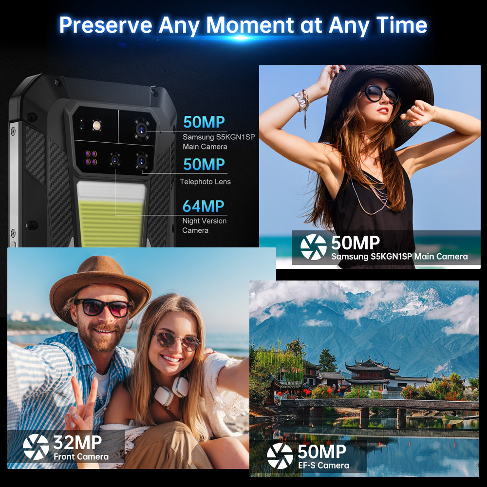SHARK 3 - 5G Rugged Phone with Dimensity 8300, 120HZ AMOLED Screen, and USB 3.0