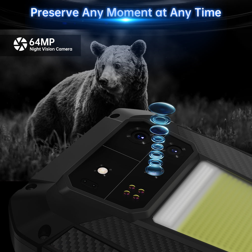 SHARK 3 - 5G Rugged Phone with Dimensity 8300, 120HZ AMOLED Screen, and USB 3.0