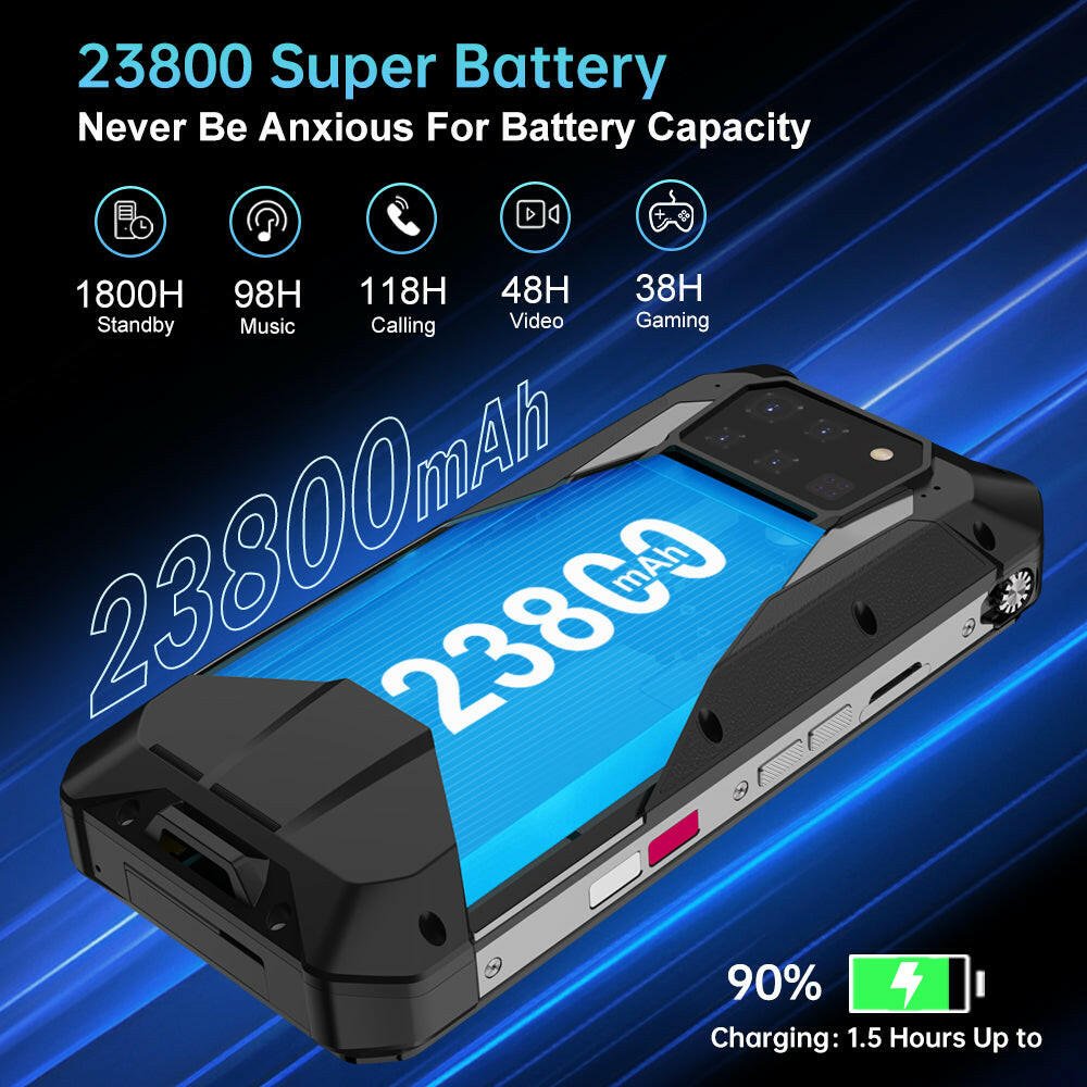 TANK 3 Pro – Newly Upgraded 5G 23800mAh 200MP Projection Rugged Phone - 8849 Official Store