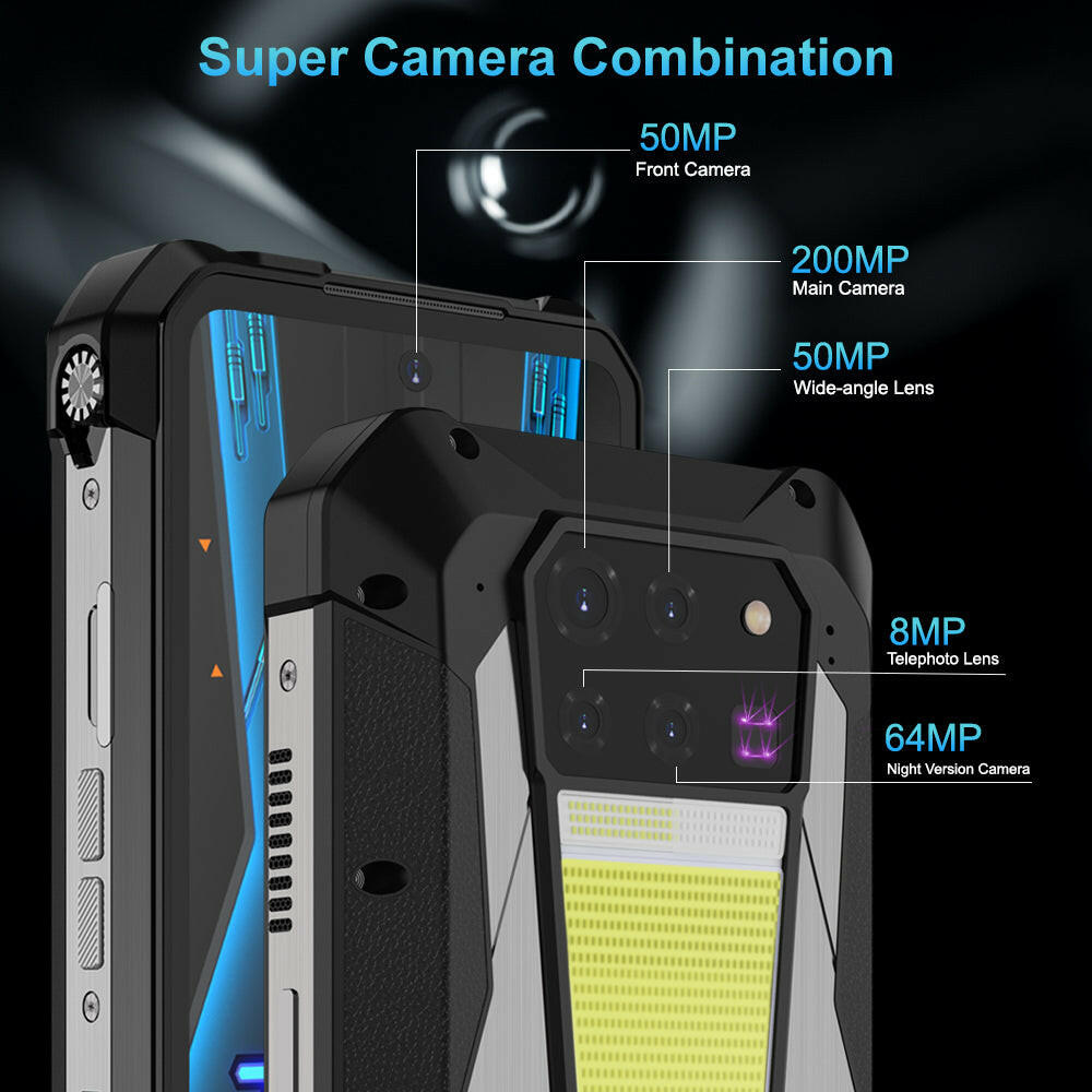 TANK 3 Pro – Newly Upgraded 5G 23800mAh 200MP Projection Rugged Phone - 8849 Official Store