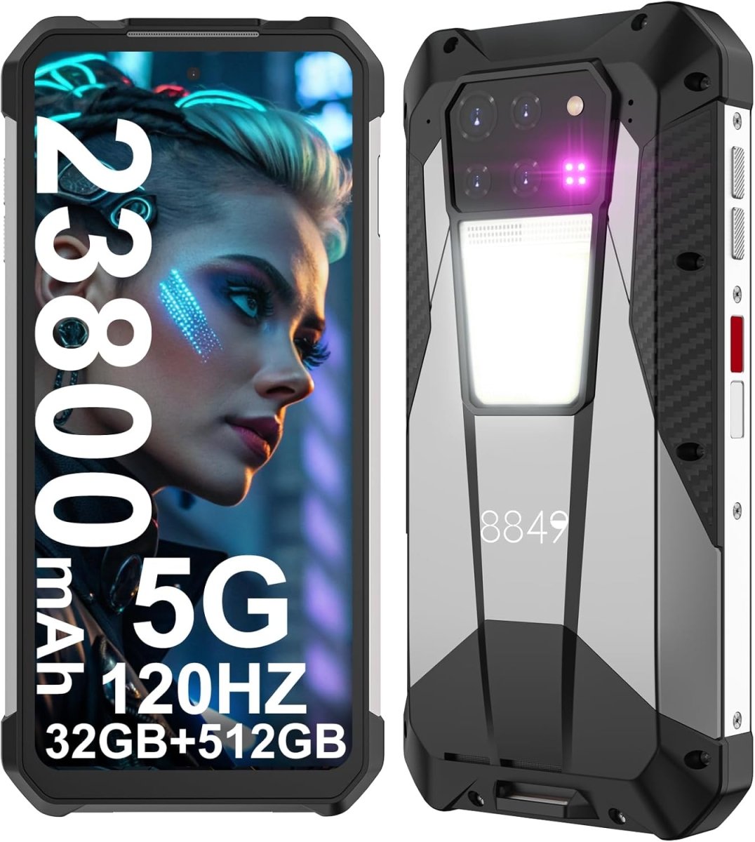 TANK 3 - 23800mAh Largest Battery 5G Rugged Smartphone - 8849 Official Store