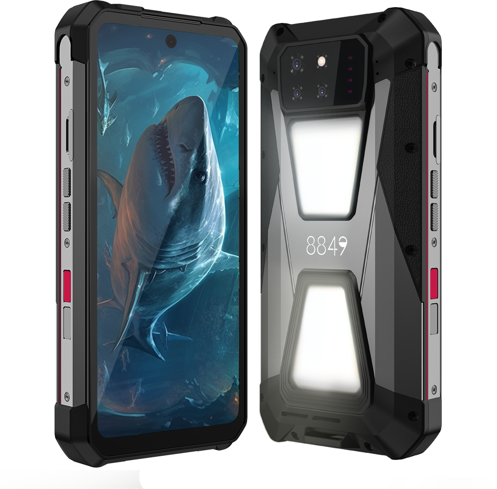 SHARK - Compact 5G Rugged Phone with Dimensity 8200 and 15600mAh Power (Brazil Exclusive)