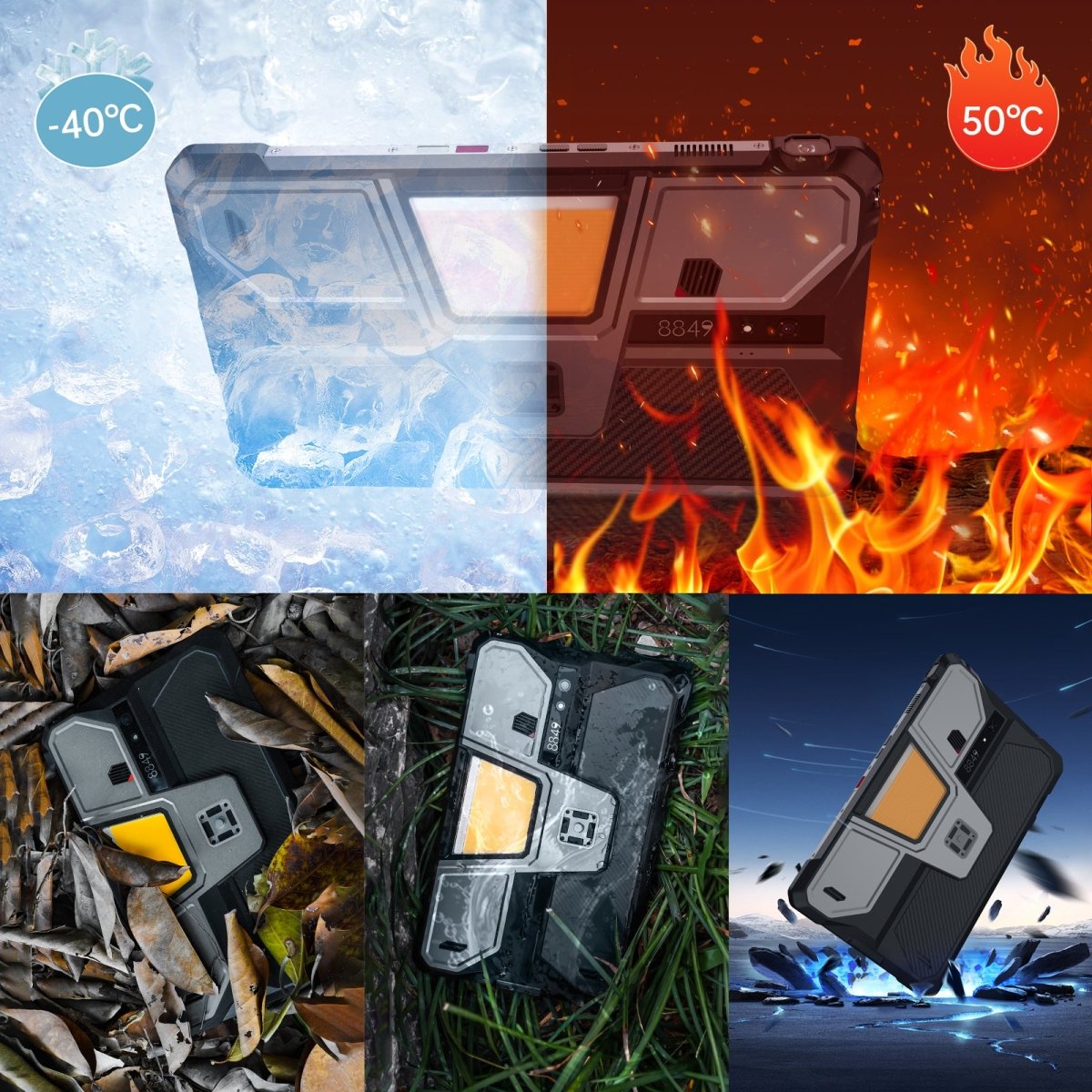 TANK Pad - The First 5G Rugged Tablet with Built - in Projector - 8849 Official Store