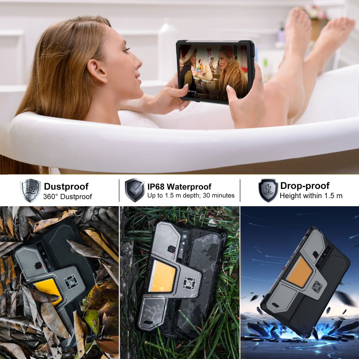 TANK Pad - The First 5G Rugged Tablet with Built - in Projector - 8849 Official Store