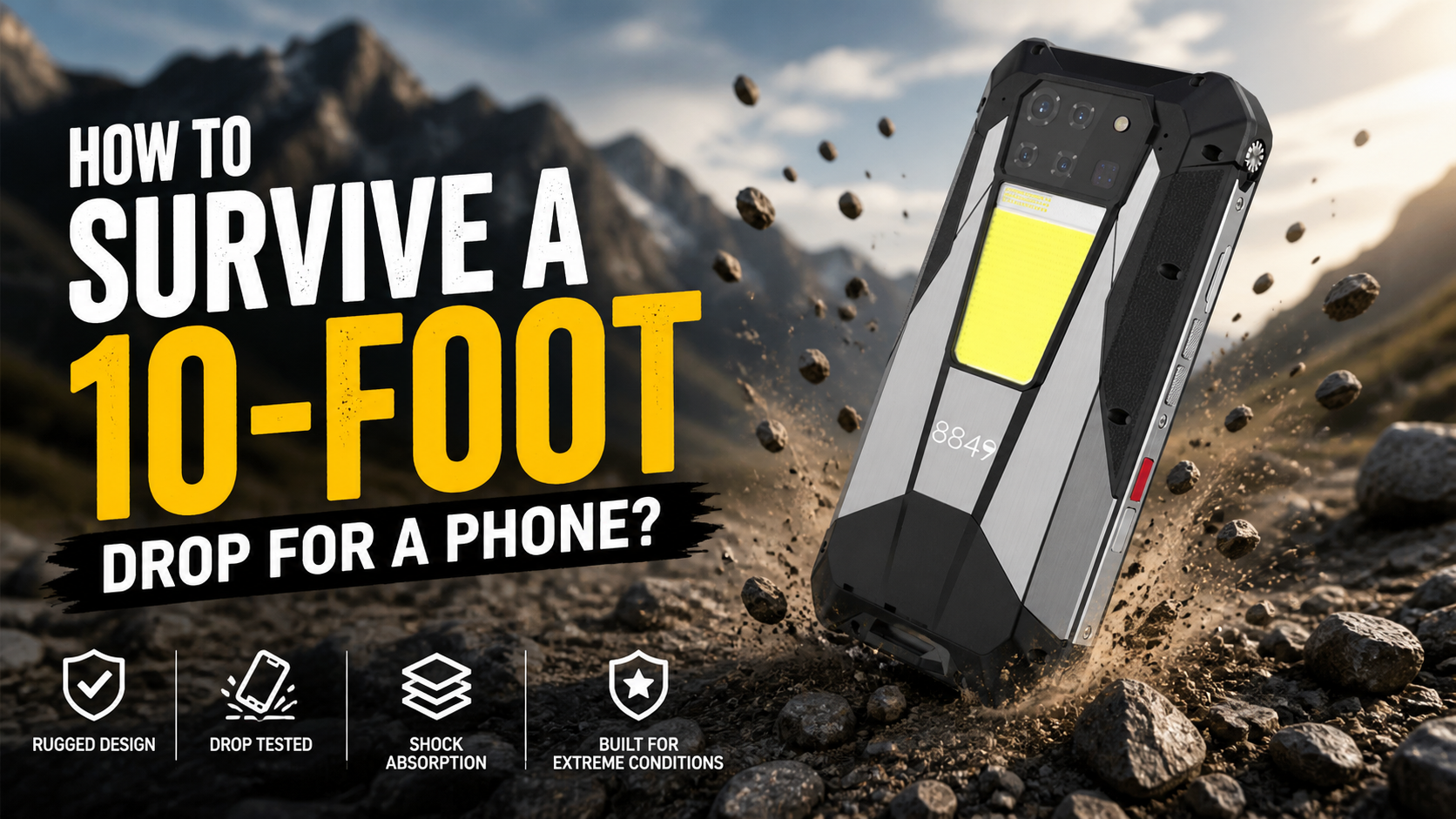 How to Survive a 10-Foot Drop for a Phone?
