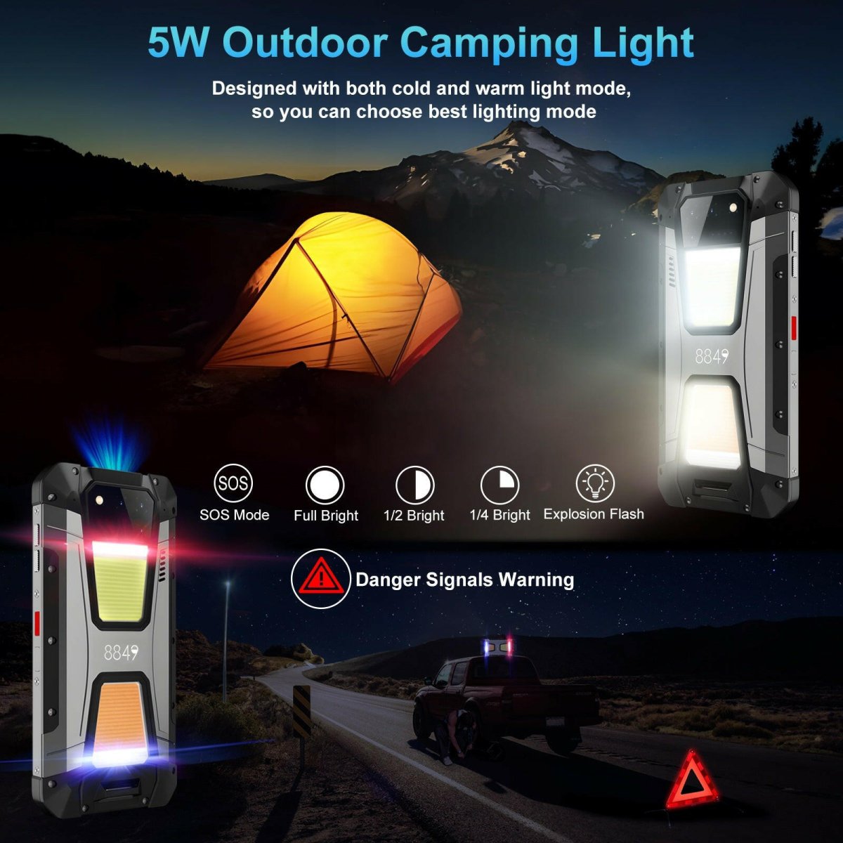 TANK 2 - Rugged Smartphone with Built - in Laser Projector - 8849 Official Store