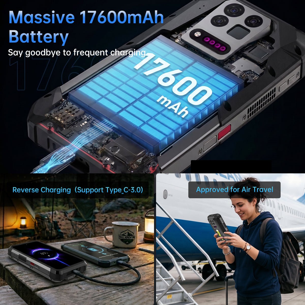 TANK 5 Pro Rugged Smartphone – World’s First 95° Ultra-Wide Thermal Imaging, 2K Projector, 9400e Chip, 3K Display & eSIM 【pre-order】 - 8849 Official Website