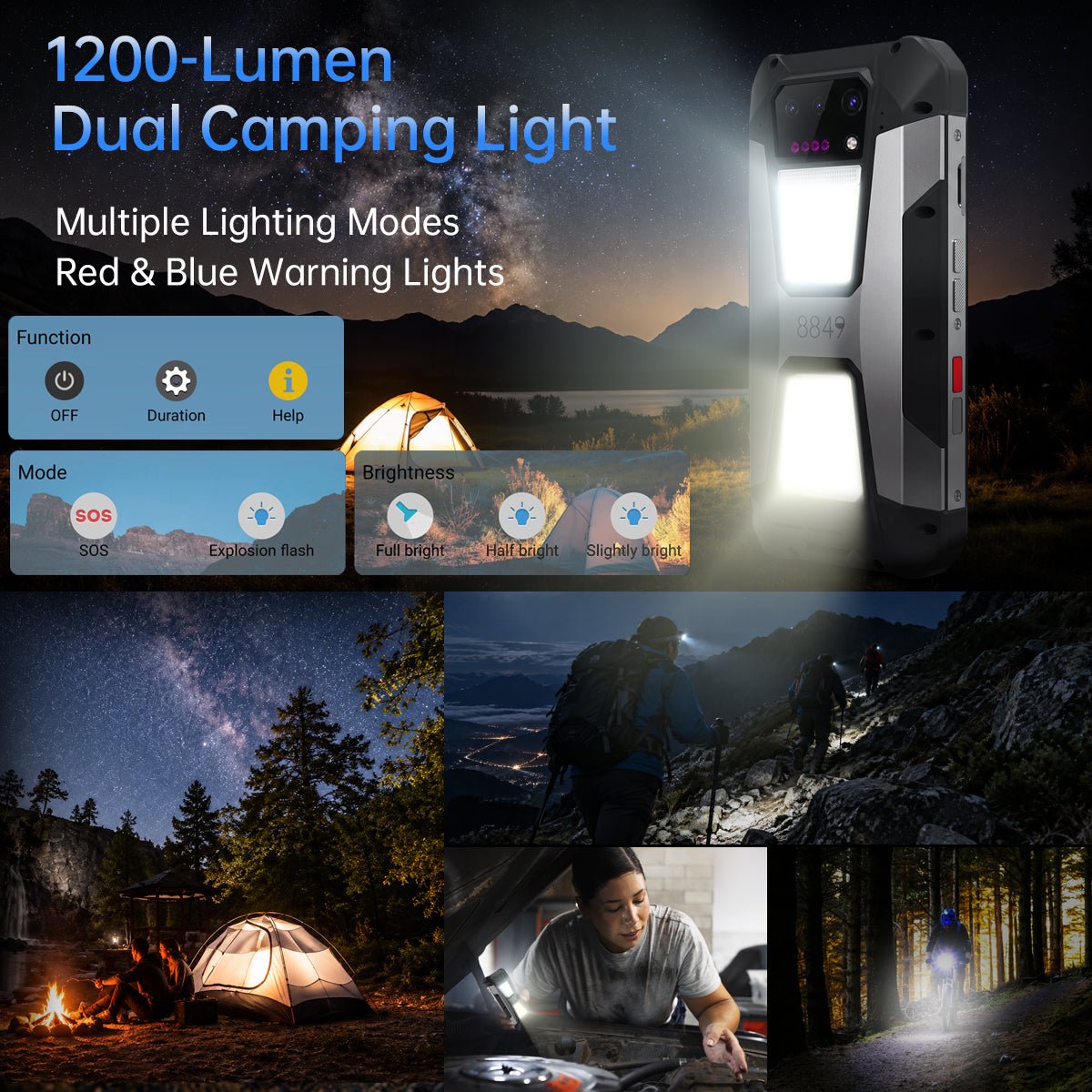 TANK 2 Pro Laser – 4G Rugged Smartphone with 720P Laser Projector, 23,800mAh Battery (Pre-order) - 8849 Official Website