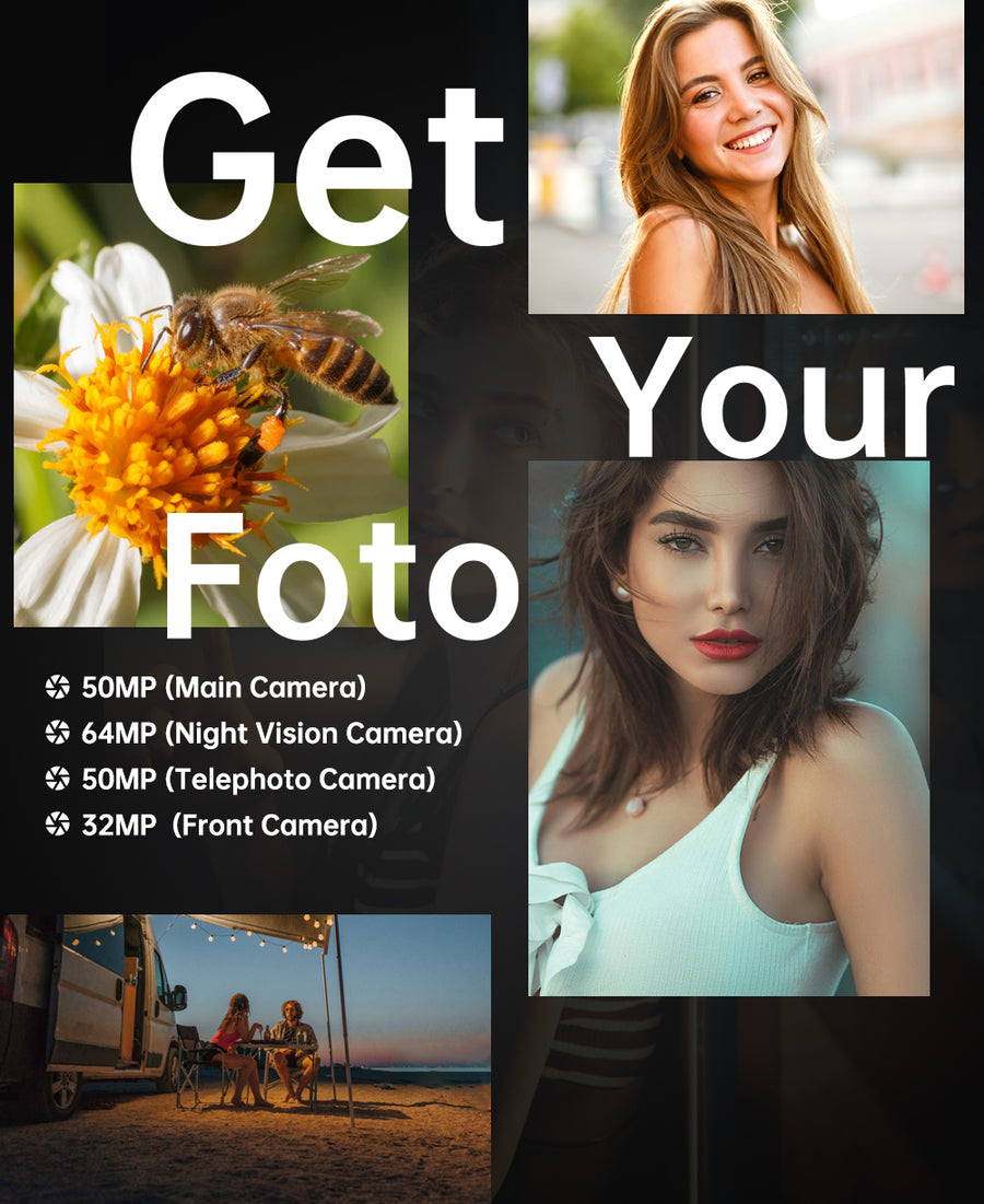 TANK 4 Pro - World's First 720P Rugged Projector Phone