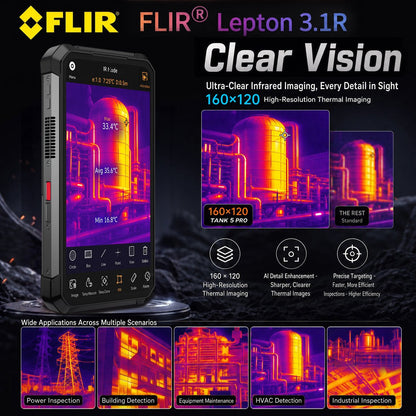 TANK 5 Pro Rugged Smartphone – World’s First 95° Ultra-Wide Thermal Imaging, 2K Projector, 9400e Chip, 3K Display & eSIM 【pre-order】 - 8849 Official Website