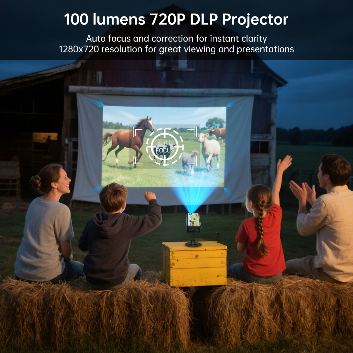 TANK 4 - The Best Value 720P Projector Phone (Pre-order)