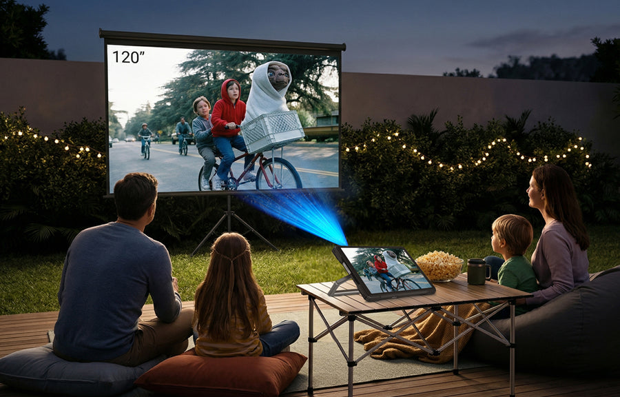 Tank Pad Ultra – World's 1st Rugged Tablet | 260 Lumen 1080P Projector