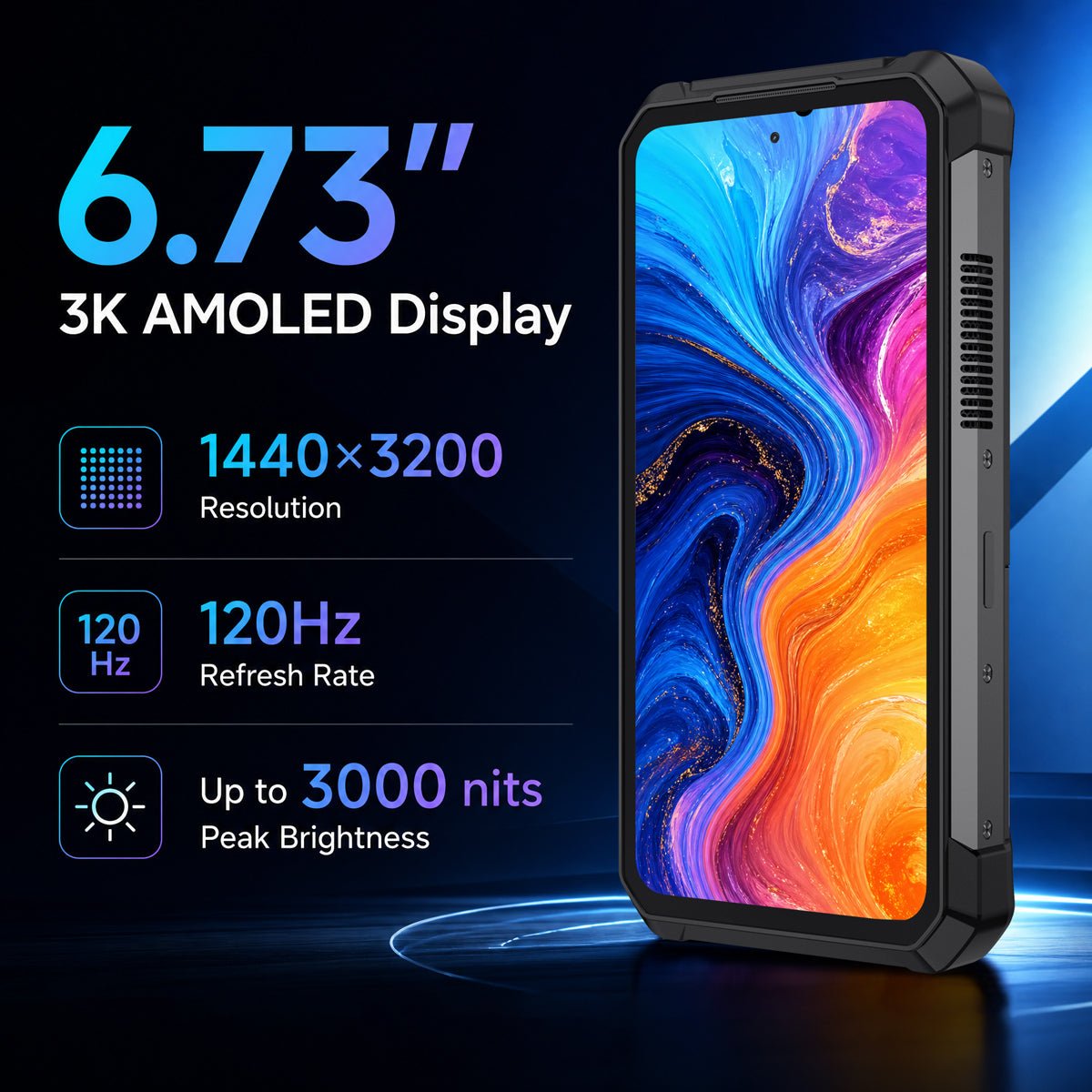 TANK 5 – Ultimate Flagship Rugged Phone with 2K Projector, 3K AMOLED Display, eSIM & 17600mAh Battery - 8849 Official Website