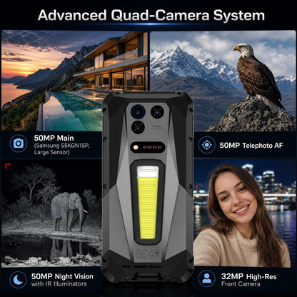 TANK 5 – Ultimate Flagship Rugged Phone with 2K Projector, 3K AMOLED Display, eSIM & 17600mAh Battery - 8849 Official Website