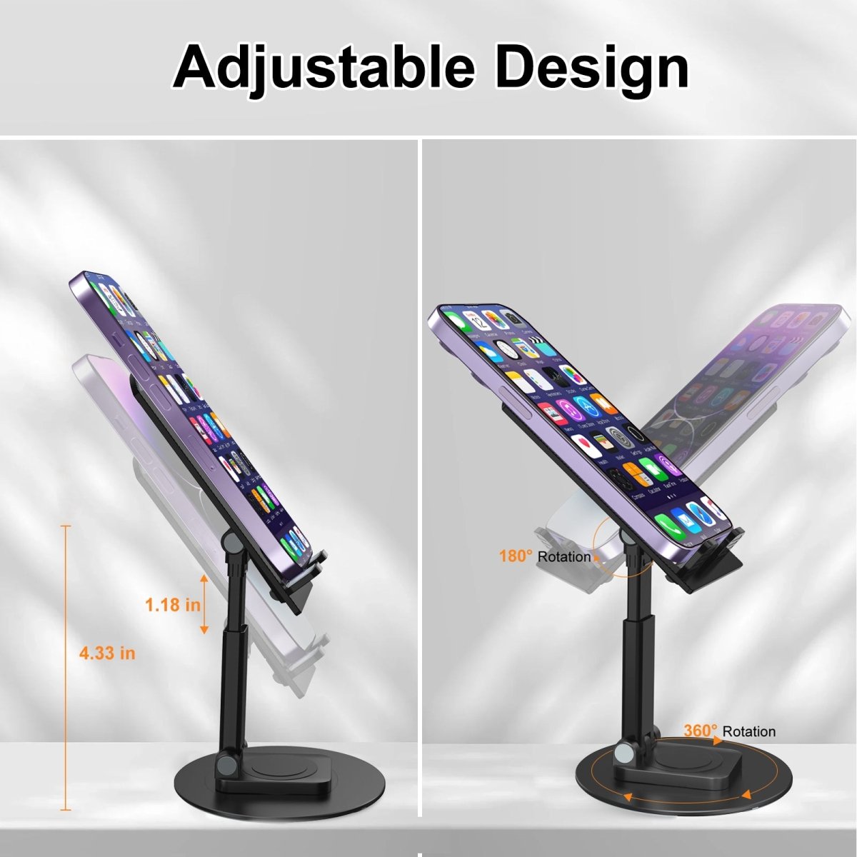8849 Adjustable Phone Stand for 8849 Rugged Phones - 8849 Official Website
